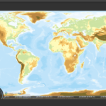アラートダイアログ上にWebViewでCesiumを用いて地球儀上に地図を表示